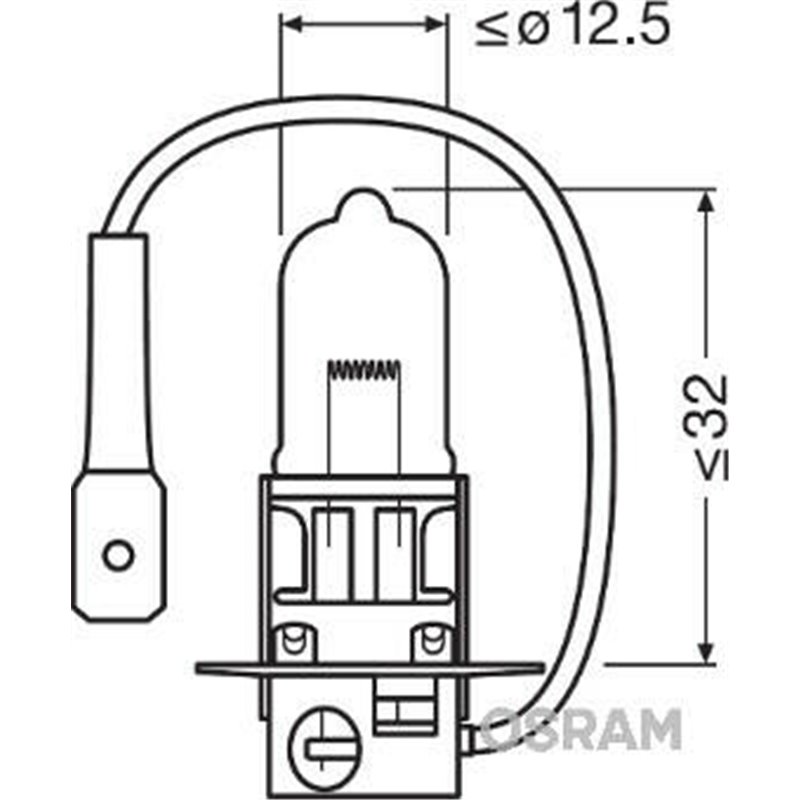 ams-OSRAM žiarovka pre hmlové svetlo 64151NL