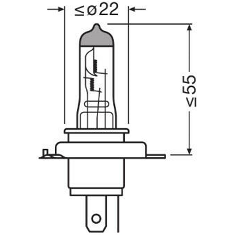 ams-OSRAM žiarovka pre hmlové svetlo 64193CBN-HCB