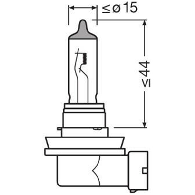 ams-OSRAM žiarovka pre hmlové svetlo 64211CBN-HCB