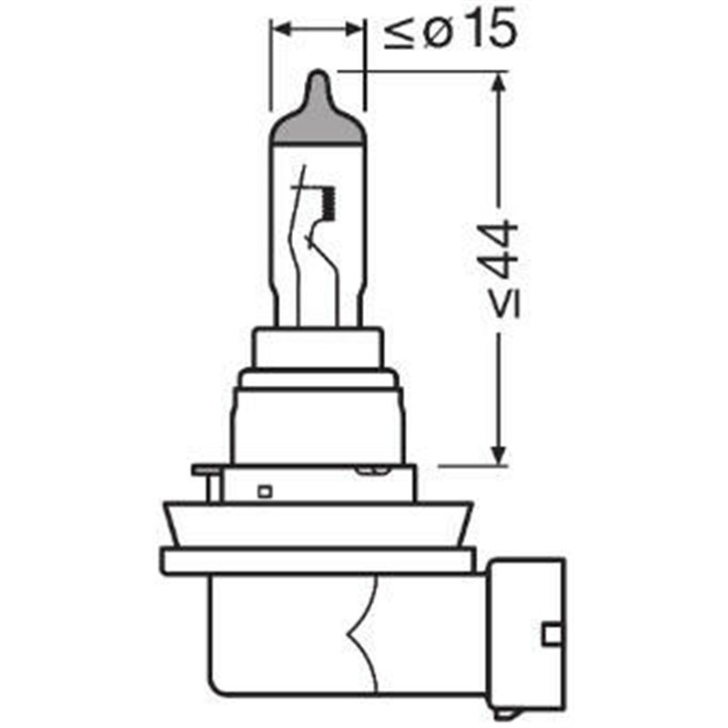 ams-OSRAM žiarovka pre hmlové svetlo 64212CBN-HCB