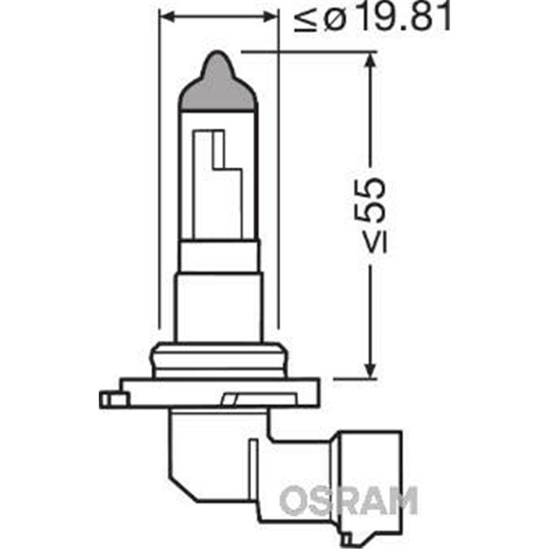 ams-OSRAM žiarovka pre hmlové svetlo 9145