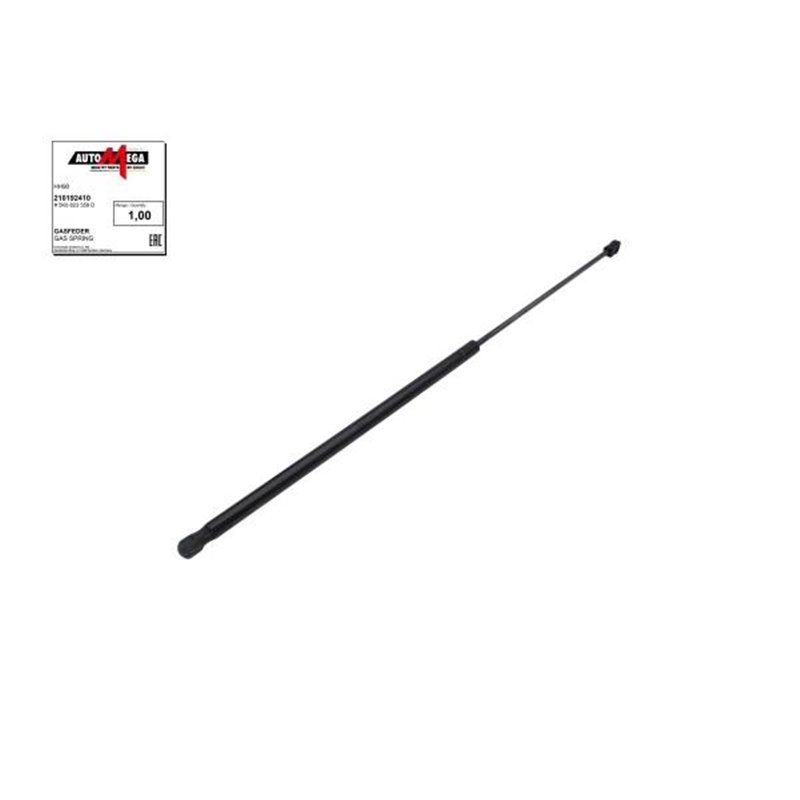 AUTOMEGA Plynová vzpera, kapota motora 210192410