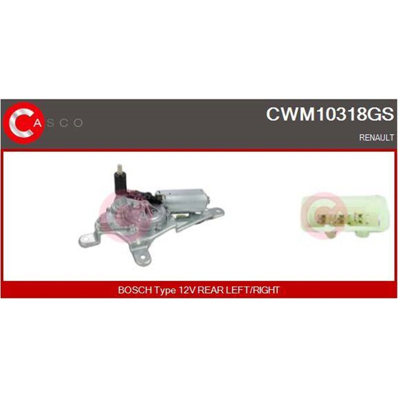 CASCO Motor stieračov CWM10318GS