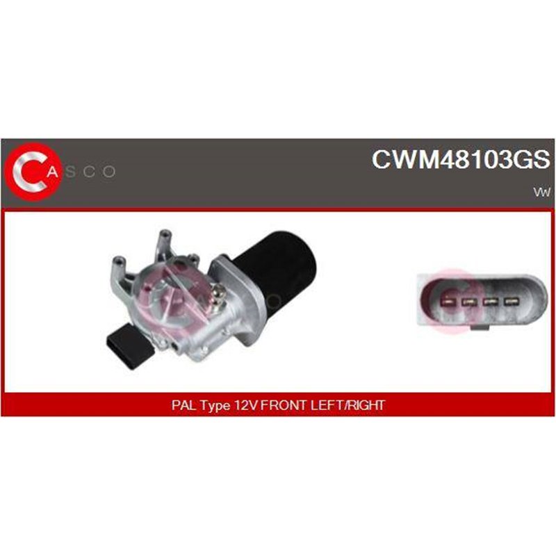 CASCO Motor stieračov CWM48103GS