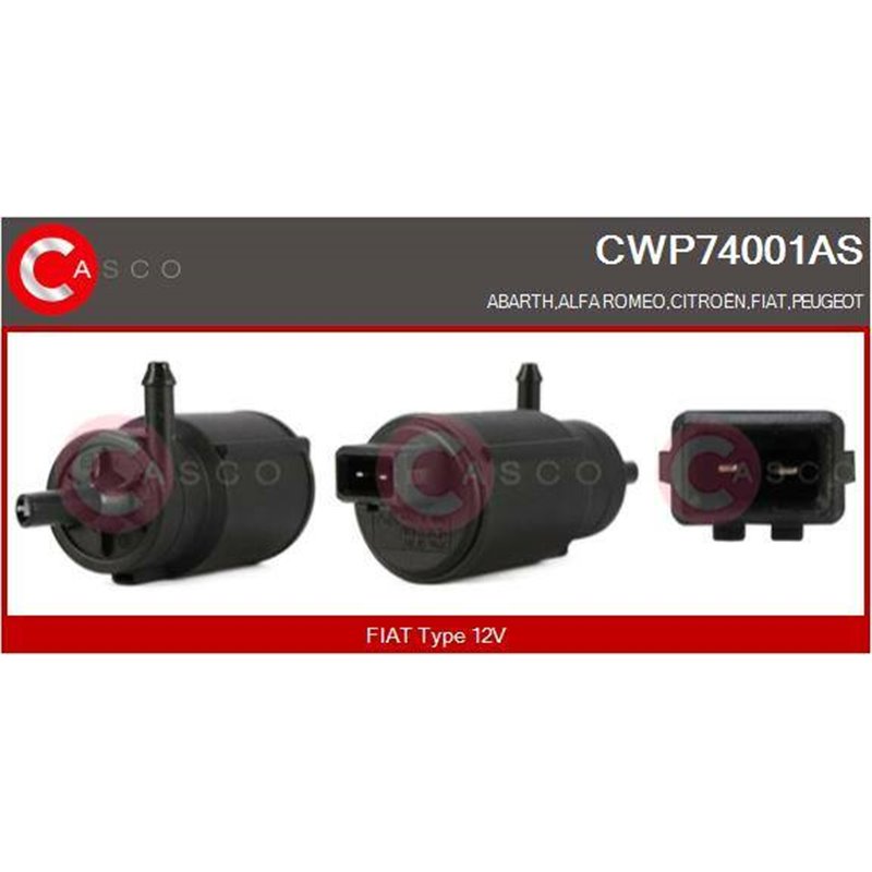 CASCO Čerpadlo ostrekovača skiel CWP74001AS