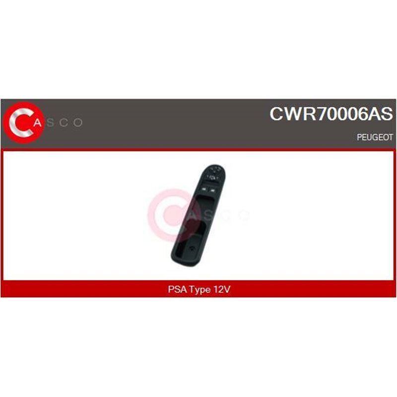 CASCO Spínač elektrického otvárania okien CWR70006AS