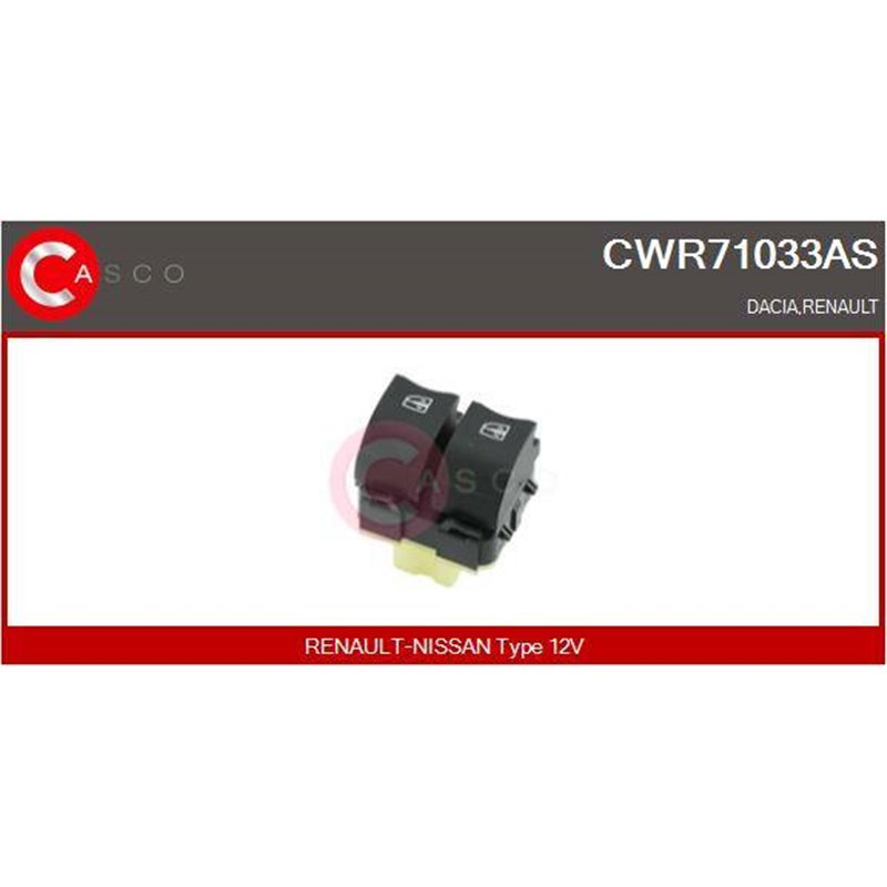 CASCO Spínač elektrického otvárania okien CWR71033AS