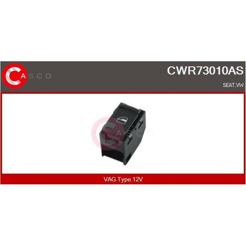 CASCO Spínač elektrického otvárania okien CWR73010AS