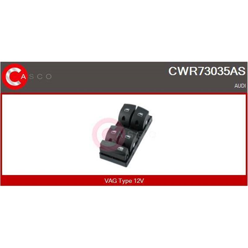 CASCO Spínač elektrického otvárania okien CWR73035AS