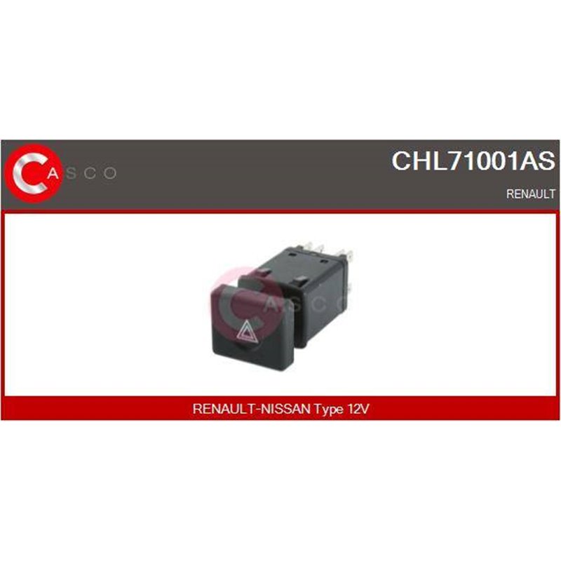 CASCO Vypínač výstražných smeroviek CHL71001AS