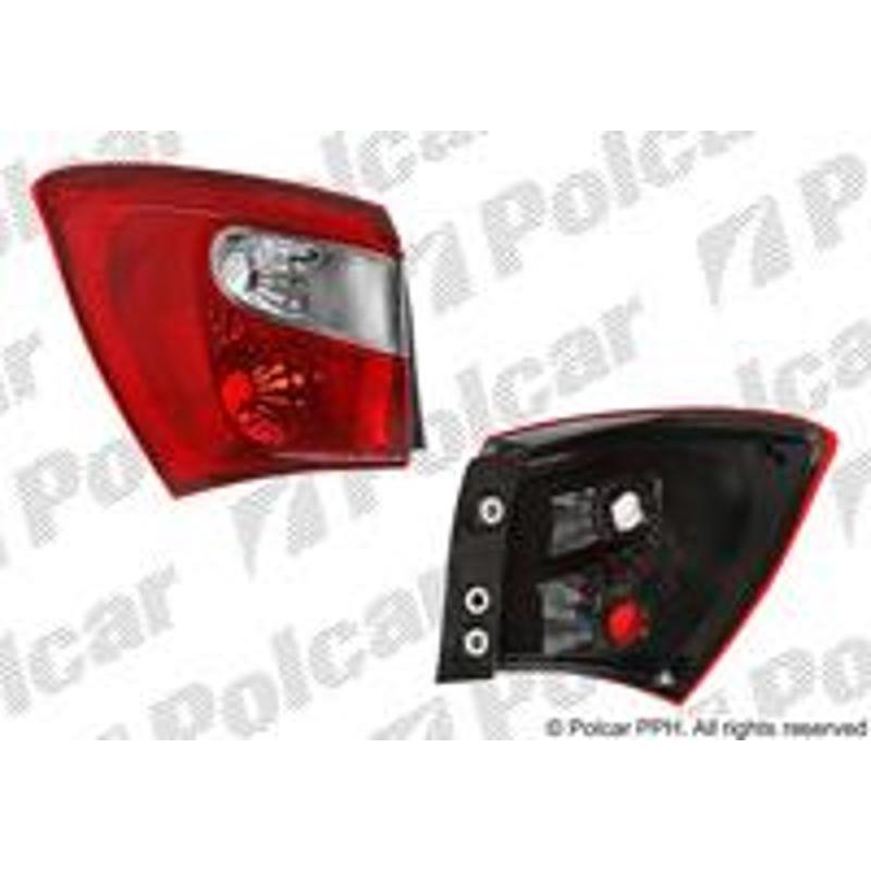 DEPO Zadné svetlo 74L187-E