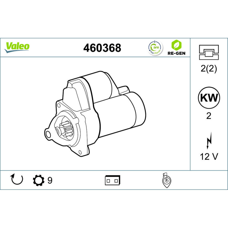 ERA Motor stieračov 460368