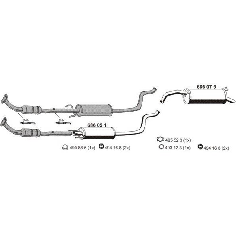 FEBI BILSTEIN Rukoväť dverí 180049