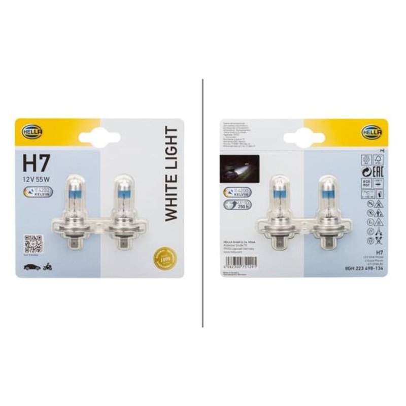 HELLA žiarovka pre hmlové svetlo 8GH 223 498-134
