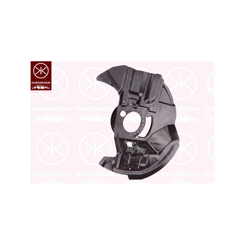 KLOKKERHOLM Ochranný plech proti rozstreku, Brzdový kotúč 0061376
