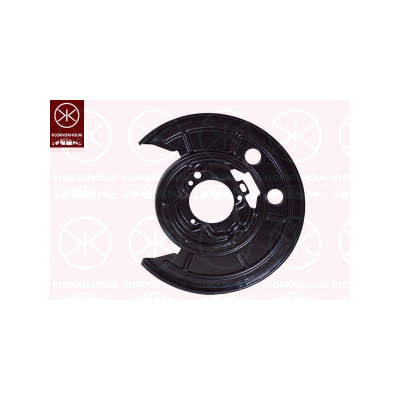 KLOKKERHOLM Ochranný plech proti rozstreku, Brzdový kotúč 2097877