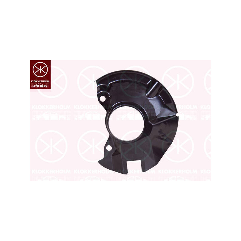 KLOKKERHOLM Ochranný plech proti rozstreku, Brzdový kotúč 3132377