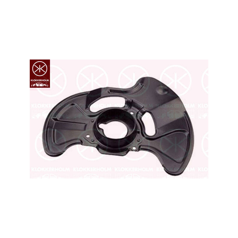 KLOKKERHOLM Ochranný plech proti rozstreku, Brzdový kotúč 3515377