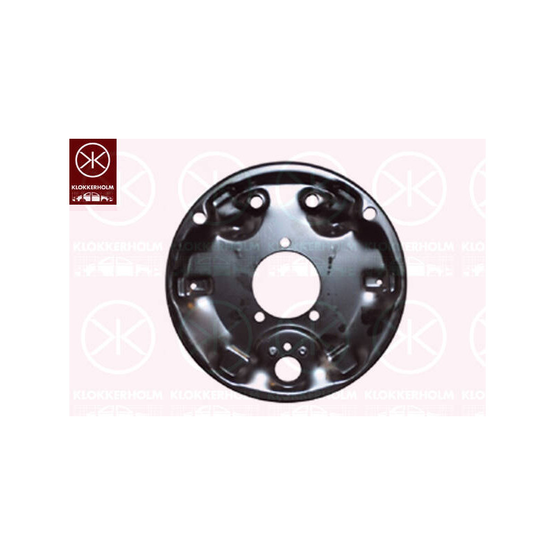 KLOKKERHOLM Ochranný plech proti rozstreku, Brzdový kotúč 9512370