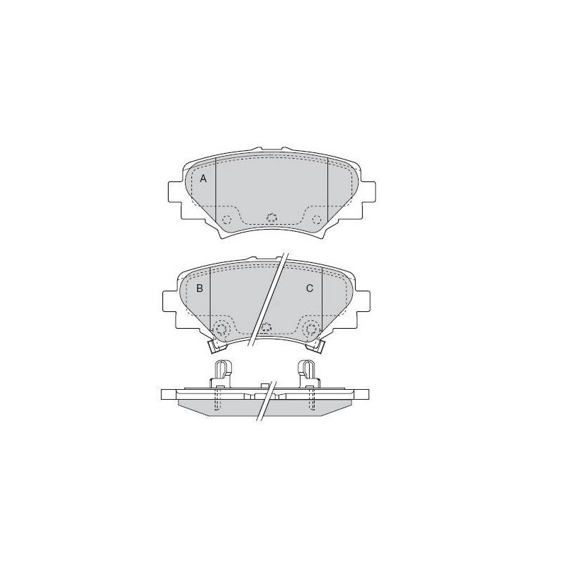 MAXGEAR Plynová vzpera pre zadné sklo 12-1557