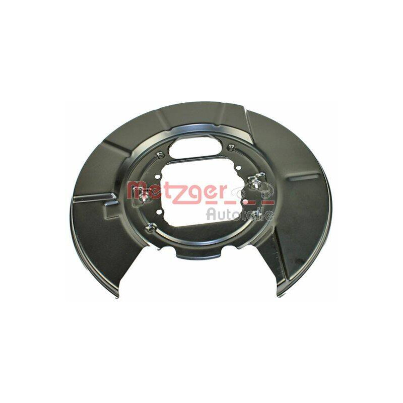 METZGER Ochranný plech proti rozstreku, Brzdový kotúč 6115046