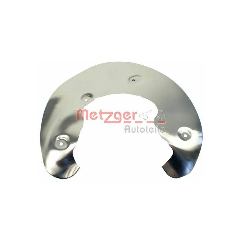 METZGER Ochranný plech proti rozstreku, Brzdový kotúč 6115094