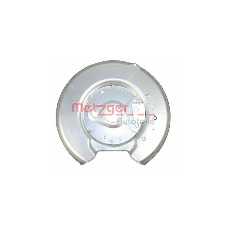 METZGER Ochranný plech proti rozstreku, Brzdový kotúč 6115150