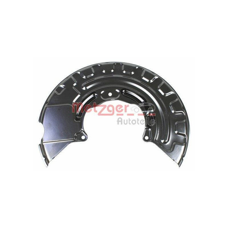 METZGER Ochranný plech proti rozstreku, Brzdový kotúč 6115182