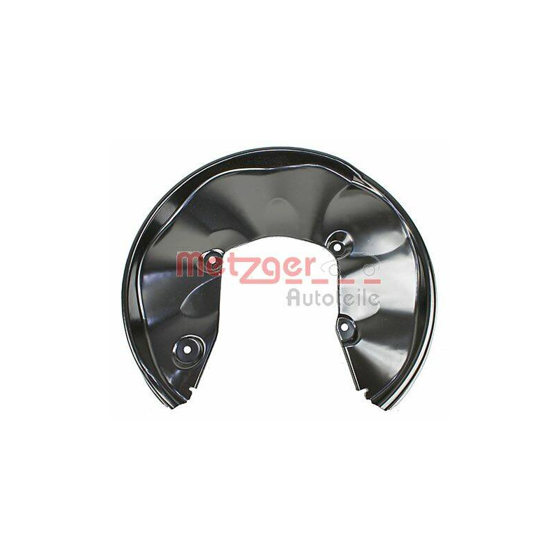 METZGER Ochranný plech proti rozstreku, Brzdový kotúč 6115198