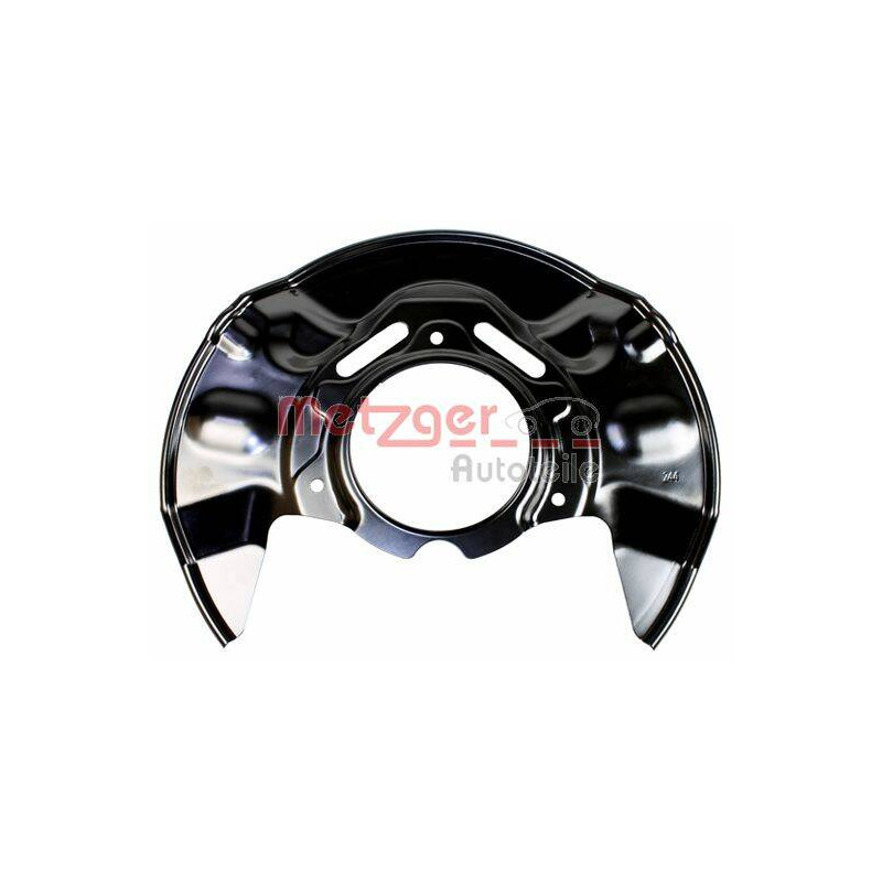 METZGER Ochranný plech proti rozstreku, Brzdový kotúč 6115249