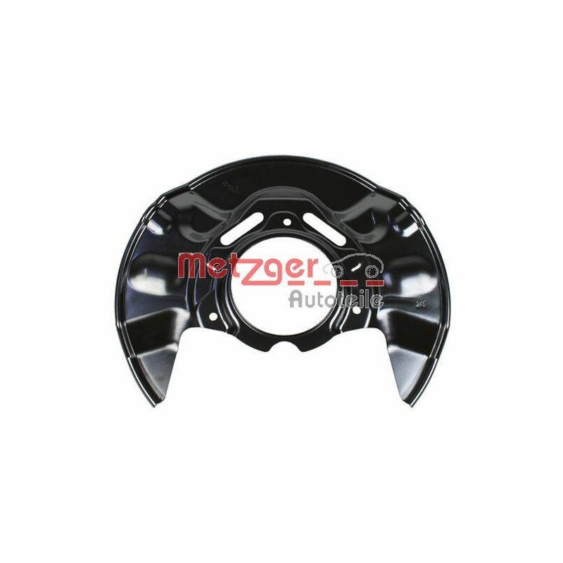 METZGER Ochranný plech proti rozstreku, Brzdový kotúč 6115250