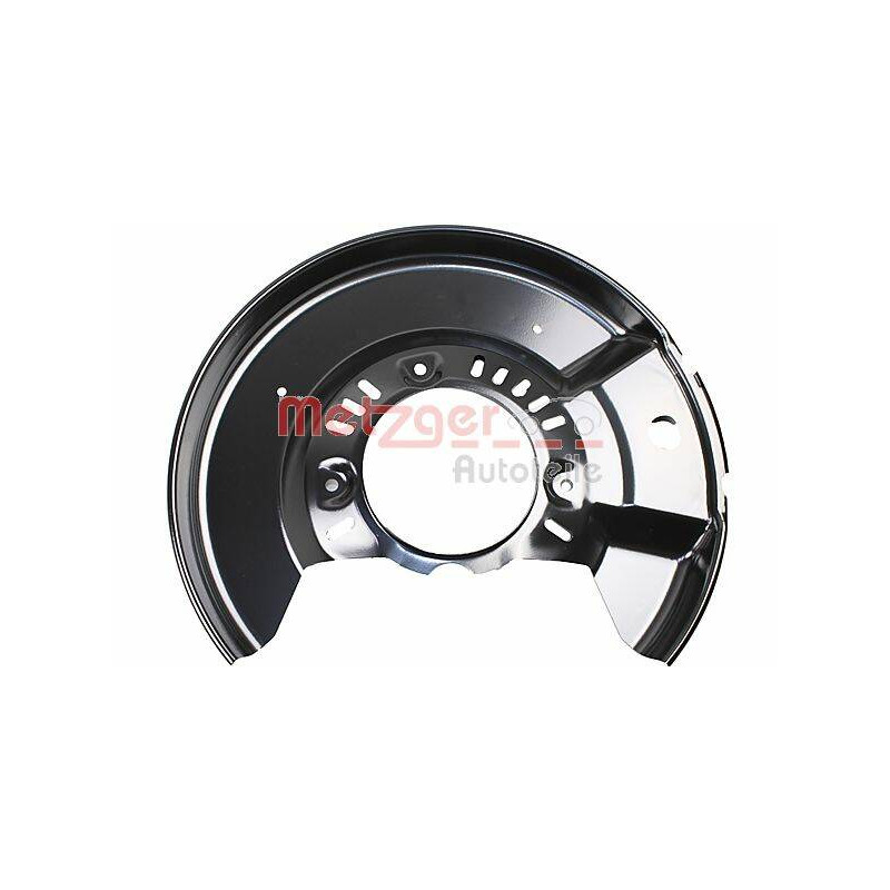 METZGER Ochranný plech proti rozstreku, Brzdový kotúč 6115299