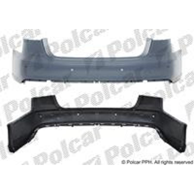 POLCAR Zadný nárazník 13E296-1