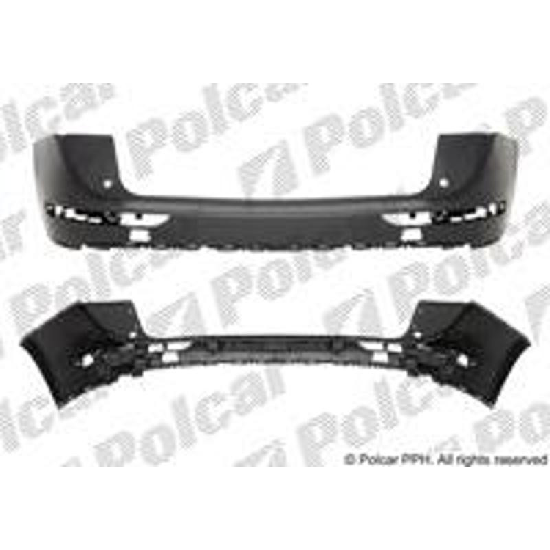 POLCAR Zadný nárazník 13X296
