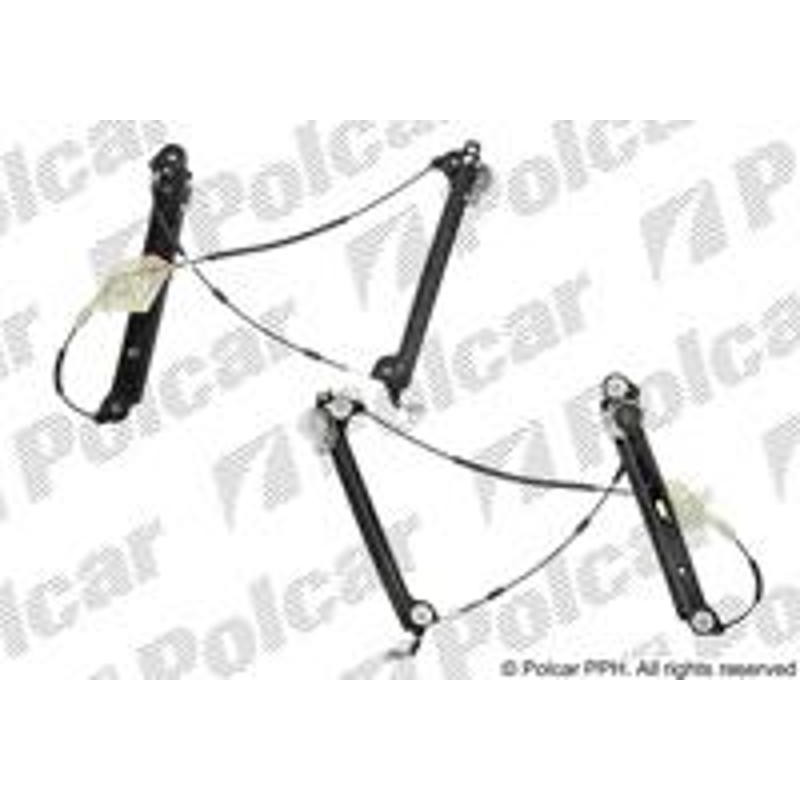 POLCAR Mechanizmus stahovania okna el. bez motora 2001PSG6