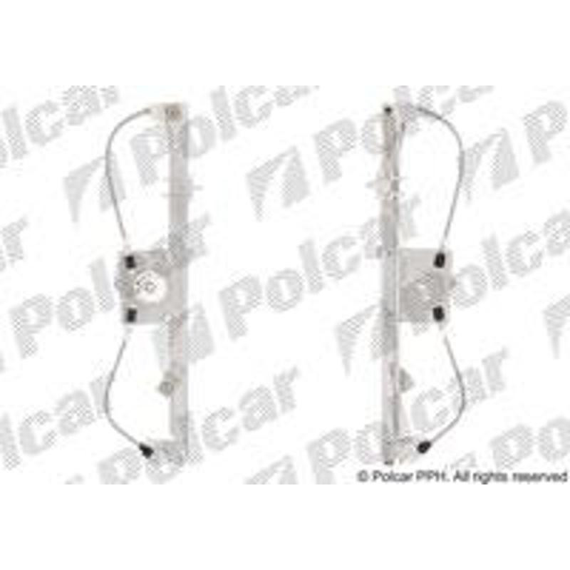 POLCAR Mechanizmus stahovania okna el. bez motora 2391PSG1