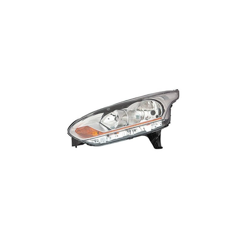 Predné svetlo H7+H15 (el. ovládané + motorček ) chrom. strana Lava - 1927961 - 226936