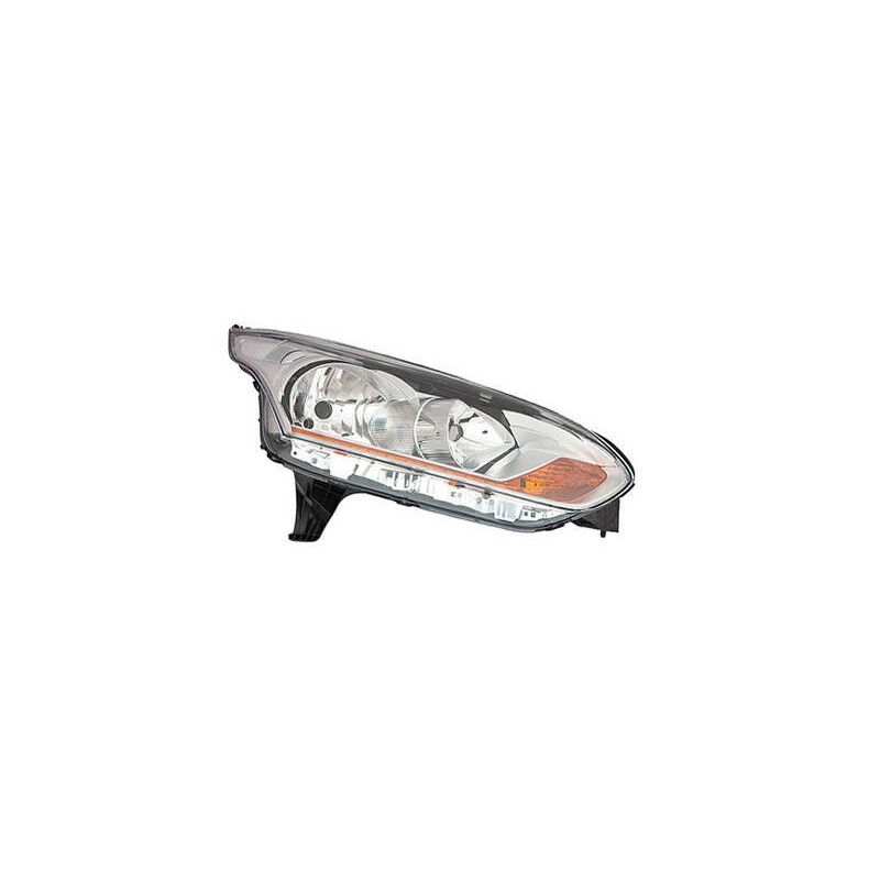 Predné svetlo H7+H15 (el. ovládané + motorček ) chrom strana Prava - 1927962 - 226935