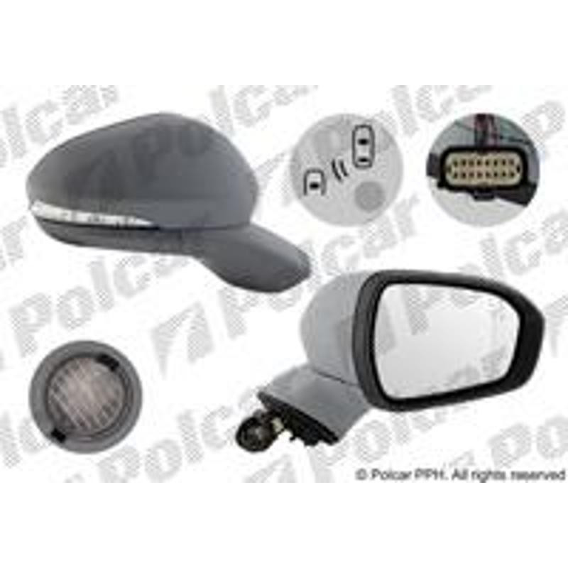 POLCAR Vonkajšie zrkadlo 32D2527E