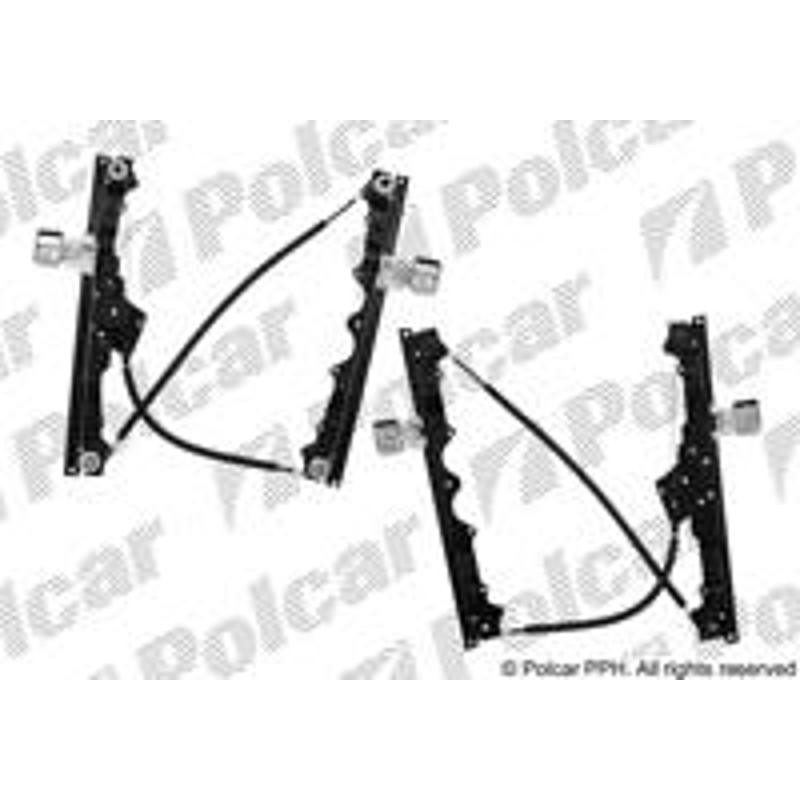 POLCAR Mechanizmus stahovania okna el. bez motora 3420PSG1