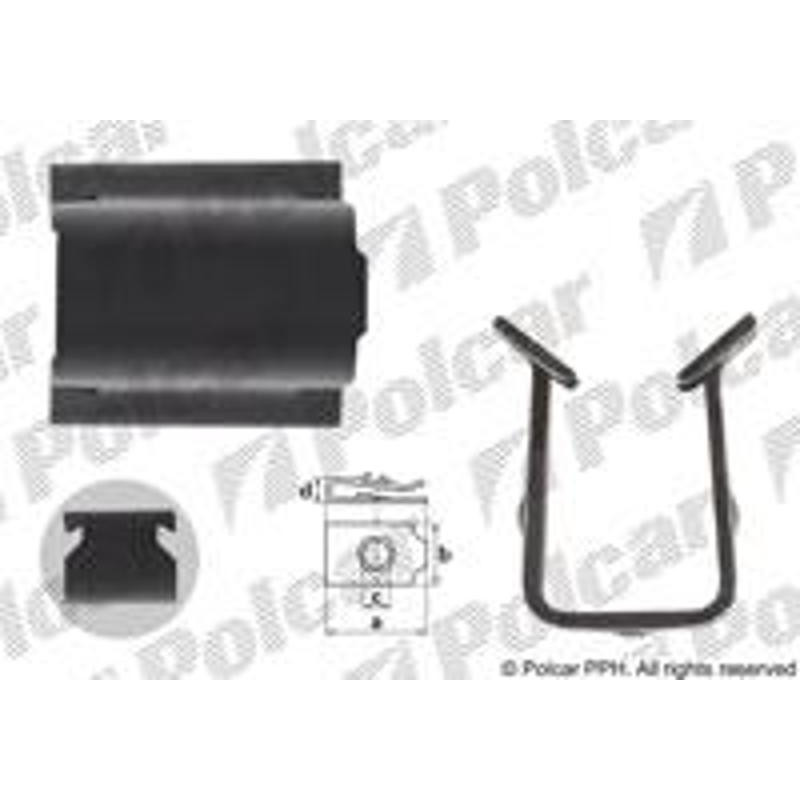 POLCAR Montazny plech 40013085