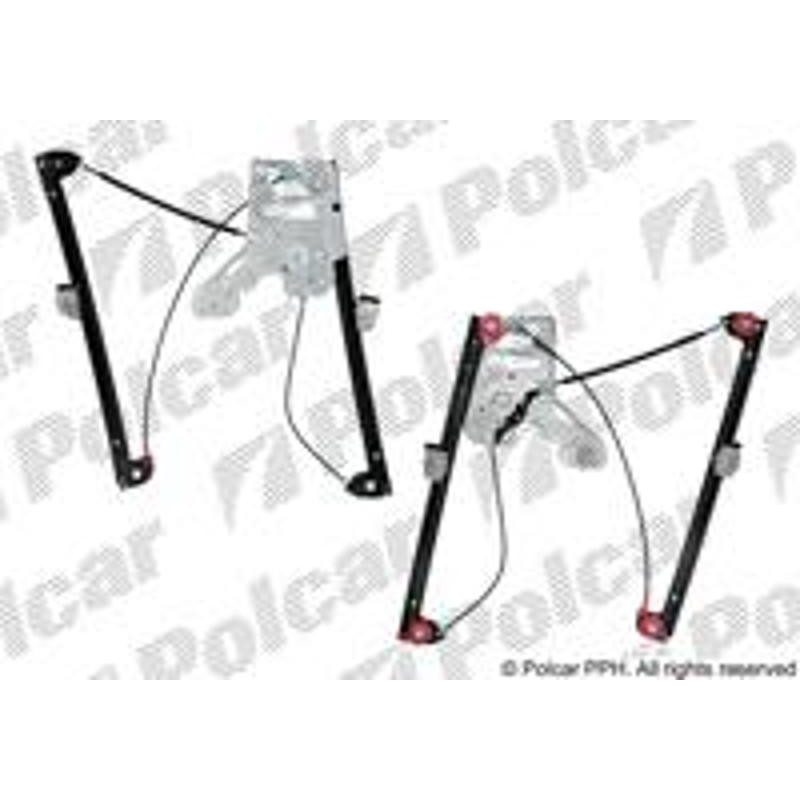 POLCAR Mechanizmus stahovania okna el. bez motora 4332PSG1