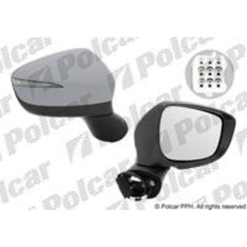 POLCAR Vonkajšie zrkadlo 45X1528E