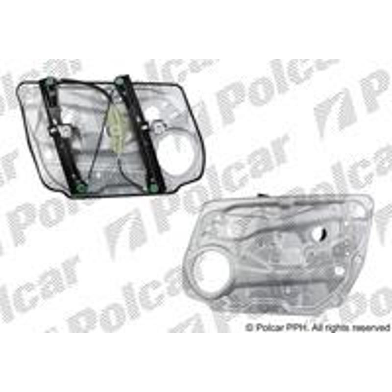 POLCAR Mechanizmus stahovania okna el. bez motora 5018PSG2