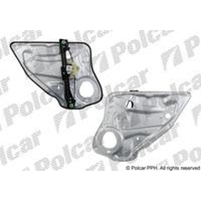 POLCAR Mechanizmus stahovania okna el. bez motora 5018PSG4