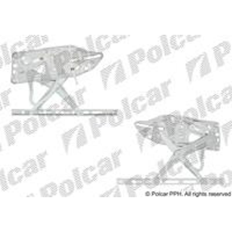 POLCAR Mechanizmus stahovania okna el. bez motora 5024PSG1