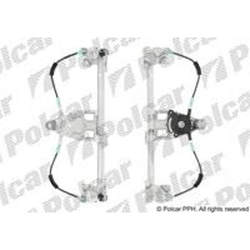 POLCAR Mechanizmus stahovania okna el. bez motora 5024PSG3