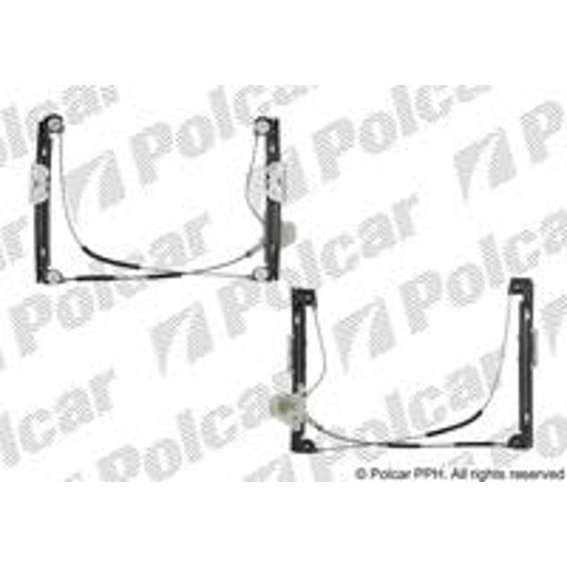 POLCAR Mechanizmus stahovania okna el. bez motora 5101PSG1