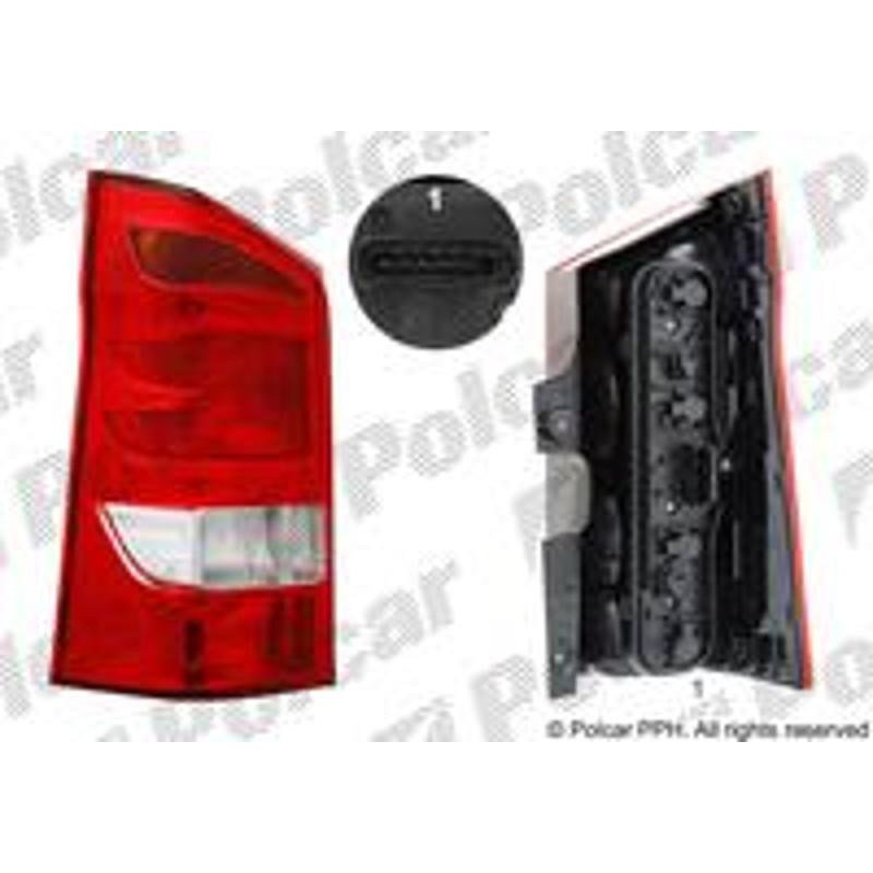 POLCAR Zadné svetlo 50N3873E