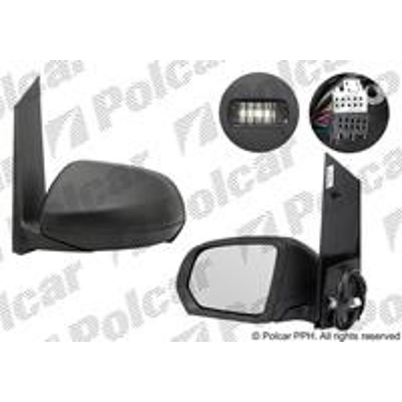 POLCAR Vonkajšie zrkadlo 50N3513E